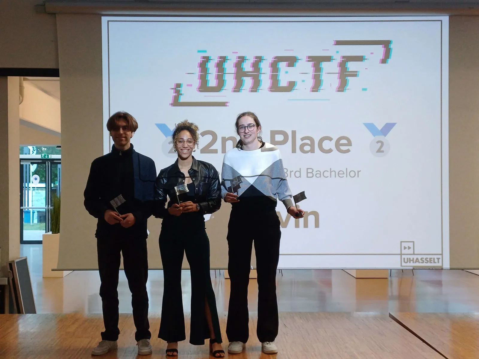 Podium photo of the UHCTF 2024 winners