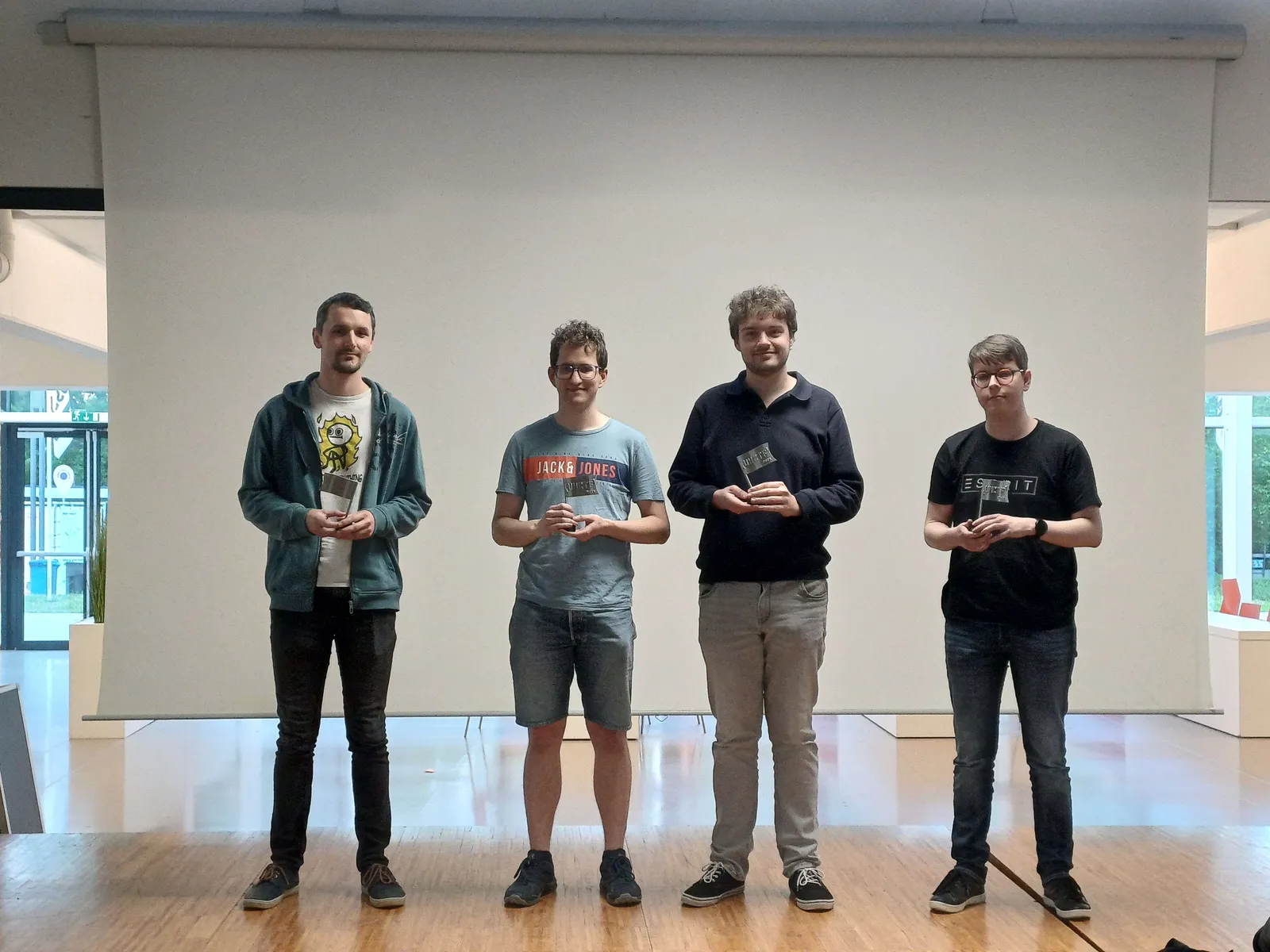 Podium photo of the UHCTF 2024 winners