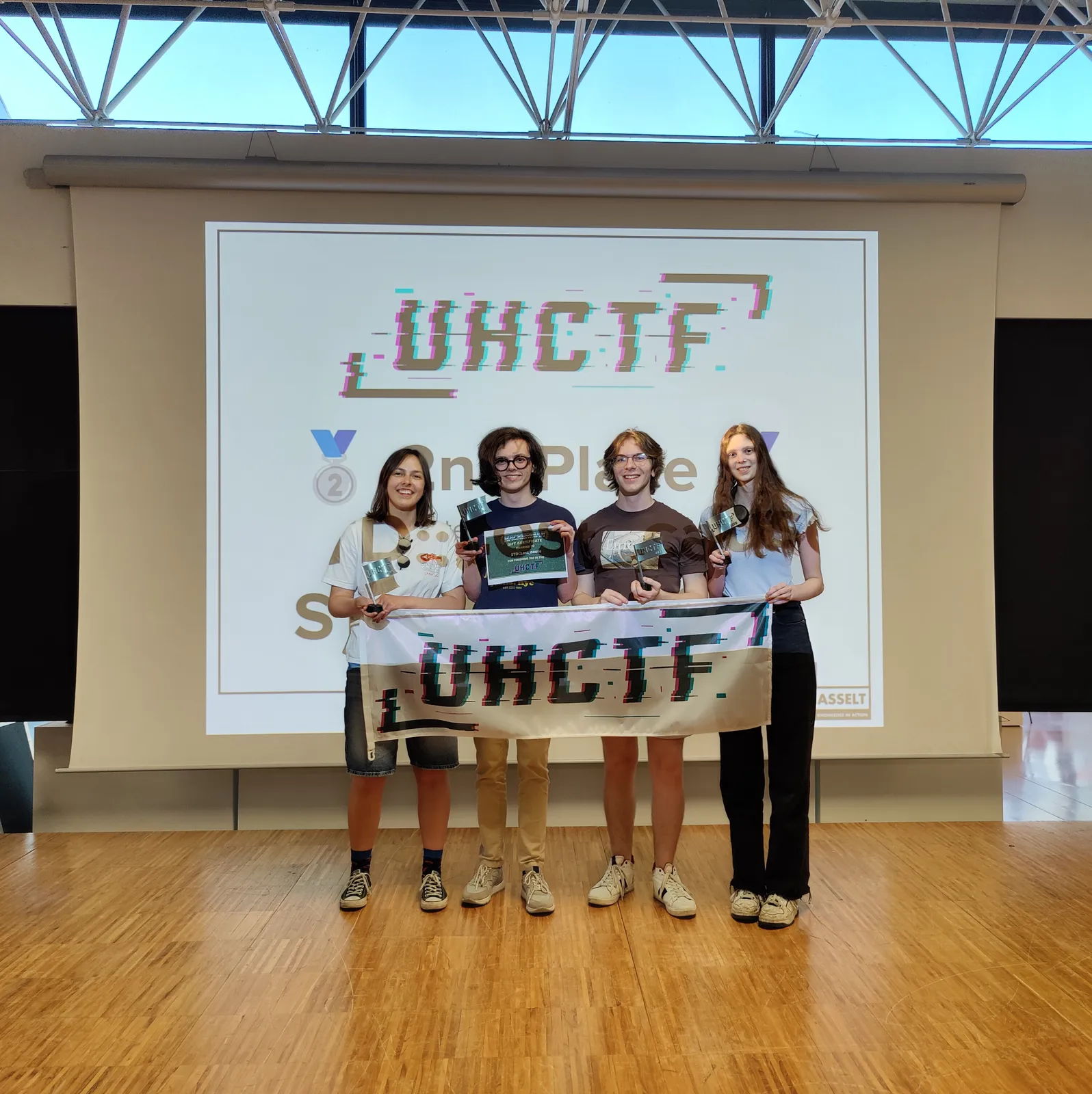 Podium photo of UHCTF 2025 winners